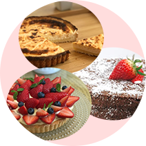 24種類のケーキから好きなケーキを!